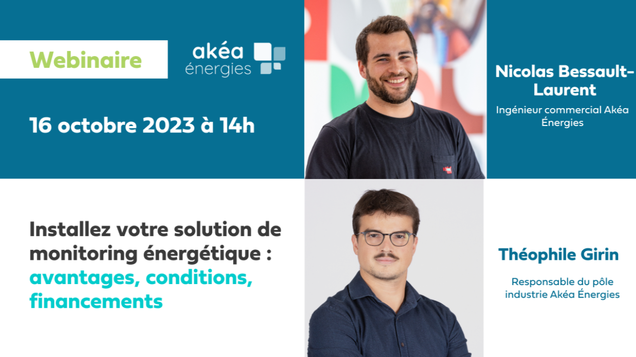 webinaire Akéa Énergies monitoring énergétique 16 octobre 2023